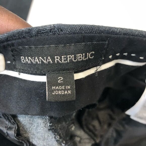 Banana Republic dark gray trouser slacks size 2 - Picture 5 of 7